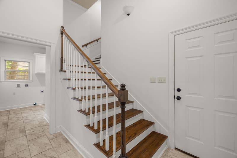 Staircase at 30 Broad Leaf Cove, Petal, Mississippi