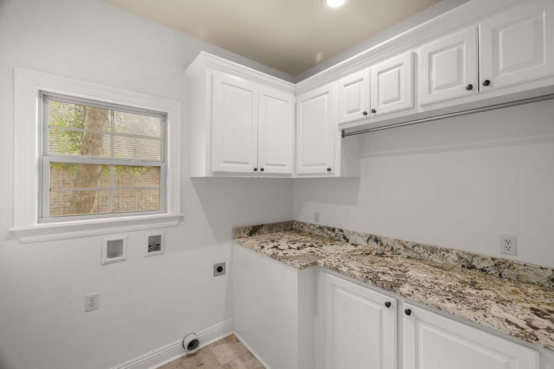 Laundry room at 30 Broad Leaf Cove, Petal, Mississippi