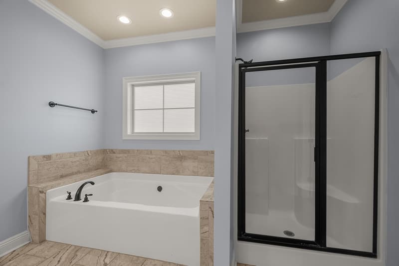 Bathroom soaking tub at 30 Broad Leaf Cove, Petal, Mississippi