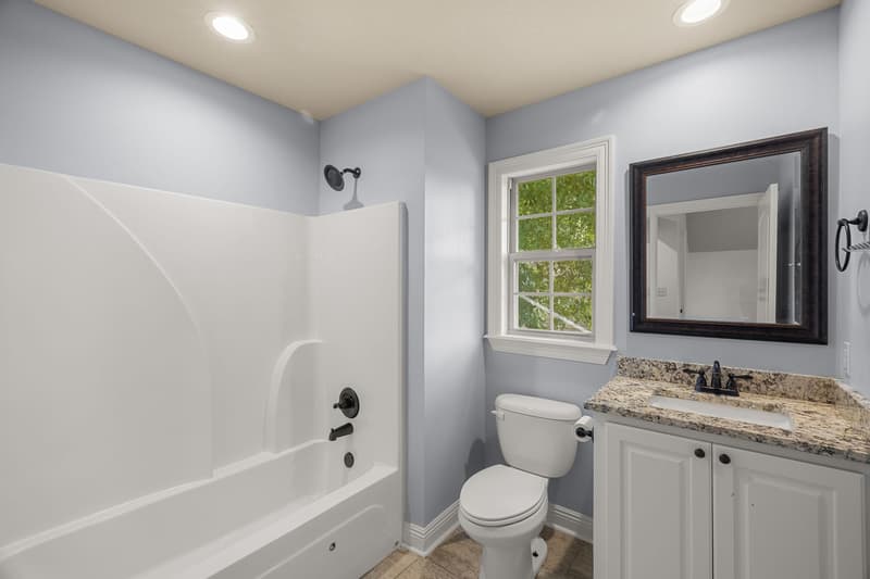 Bathroom tub vanity at 30 Broad Leaf Cove, Petal, Mississippi