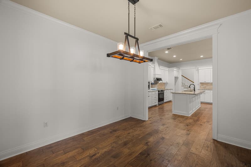 Dining kitchen view at 30 Broad Leaf Cove, Petal, Mississippi