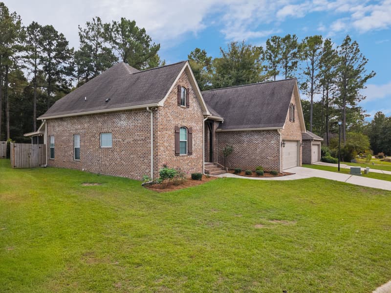 Side exterior at 30 Broad Leaf Cove, Petal, Mississippi