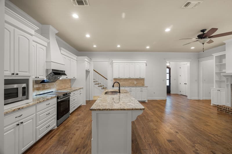 Kitchen open layout at 30 Broad Leaf Cove, Petal, Mississippi